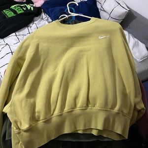 Yellow/Green Nike Crew